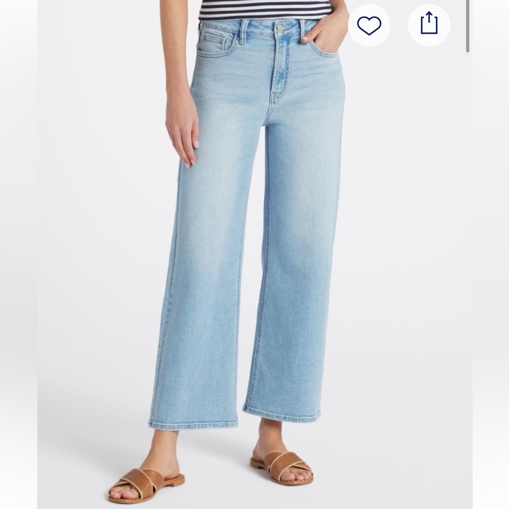 Just USA Maia Slim Wide Leg Jean
